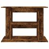 vidaXL Aquarium Stand Smoked Oak 80x35x60 cm Engineered Wood