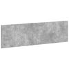 vidaXL Wall-Mounted Headboard DELFT Concrete Grey Engineered Wood