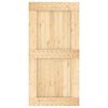 vidaXL Door NARVIK 100x210 cm Solid Wood Pine