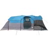 vidaXL Family Tent Tunnel 8-Person Blue Waterproof