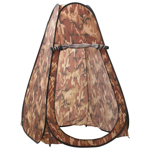 vidaXL Pop Up Shower Tent Camouflage