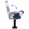 vidaXL Boat Seat with Pedestal 360° Rotatable