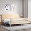 vidaXL Bed Frame without Mattress 200x200 cm Solid Wood