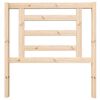 vidaXL Bed Headboard 96x4x100 cm Solid Wood Pine