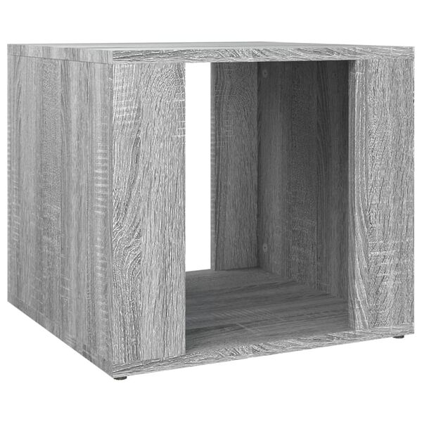 vidaXL Bedside Table Grey Sonoma 41x40x36 cm Engineered Wood