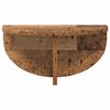 vidaXL Wall Shelf Old Wood 38 x 19 x 19 cm Engineered Wood