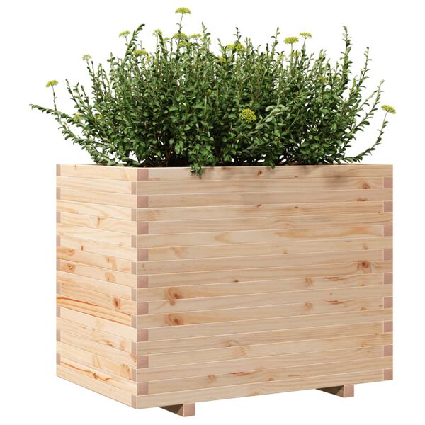 vidaXL Garden Planter 90x60x72 cm Solid Wood Pine