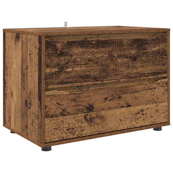 vidaXL Storage Cabinet Old Wood 80 x 48 x 57 cm Engineered Wood