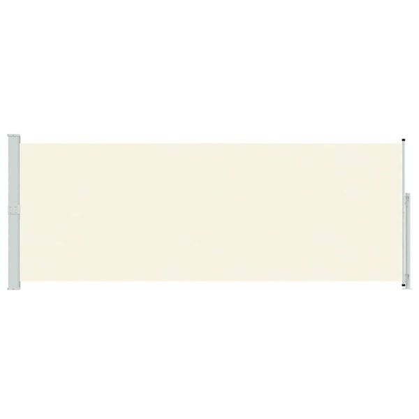 vidaXL Patio Retractable Side Awning 180x500 cm Cream