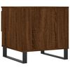 vidaXL Coffee Table Brown Oak 50x46x50 cm Engineered Wood
