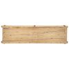 vidaXL Tray with Storage Brown 57 x 15 x 9 cm Solid Reclaim Wood