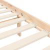 vidaXL Bed Frame without Mattress 140x190 cm Solid Wood Pine
