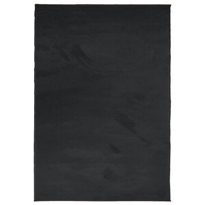 vidaXL Rug OVIEDO Short Pile Black 160x230 cm