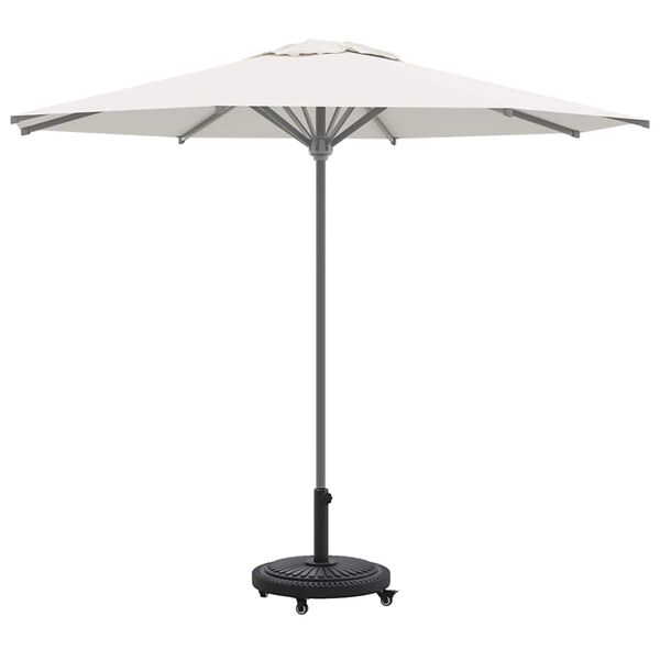 vidaXL Parasol Base Art Deco Black &Oslash; 45 x 39.5 cm Iron