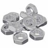 vidaXL Hex Nut 12 pcs Silver M8 Metal