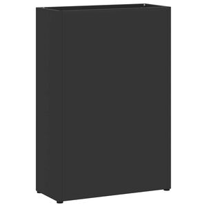 vidaXL Umbrella Stand Black 28 x 12 x 41 cm Steel