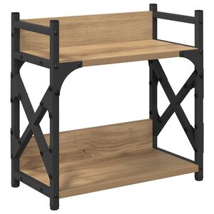 vidaXL Printer Stand Artisan Oak 40 x 20 x 40 cm Engineered Wood