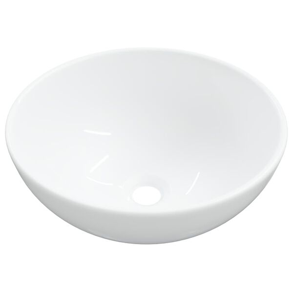 vidaXL Wash Basin White 28x28x10 cm Ceramic