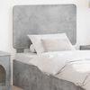 vidaXL Headboard with Headboard Concrete Grey 75 cm Engineered wood