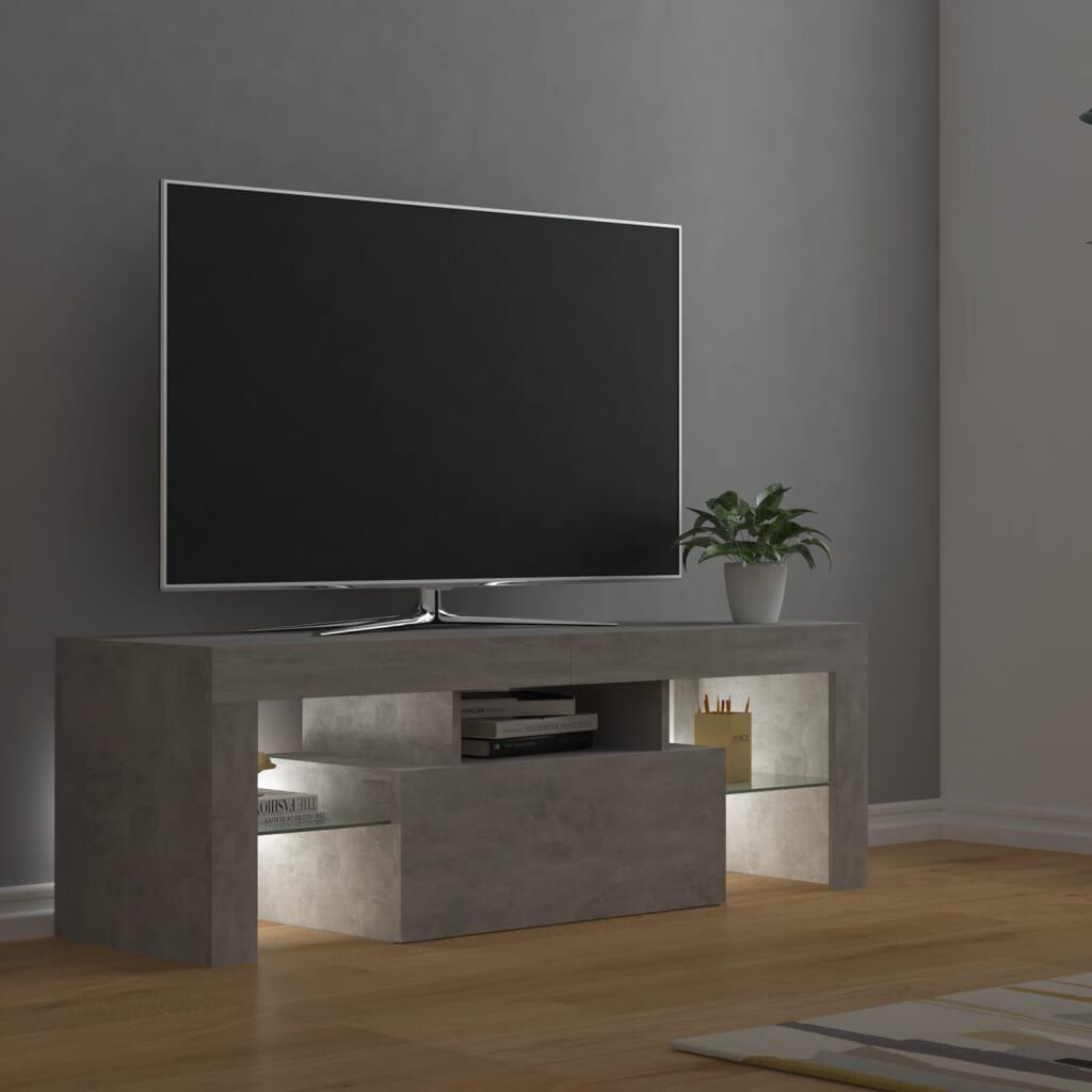 Tv unit store with cement