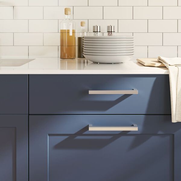 vidaXL Cabinet Handles 20 pcs Silver 160 mm Stainless Steel