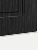 vidaXL Kitchen Cabinet Kalmar Black Oak 45 x 1.5 x 67 cm