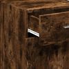 vidaXL Sideboard Smoked Oak 40x42.5x93 cm Engineered Wood