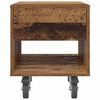 vidaXL Bedside Table Old Wood 40.5 x 40 x 48 cm Engineered Wood