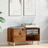 vidaXL Record Cabinet Old Wood 84.5x38x48 cm Engineered Wood
