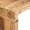 vidaXL Nesting Table 3 pcs Brown Solid Mango Wood