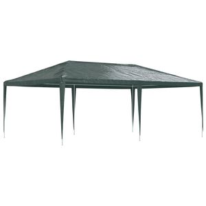 vidaXL Party Tent | Green | Polyethylene, Steel | Large