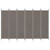 vidaXL 6-Panel Room Divider Anthracite 300x200 cm Fabric