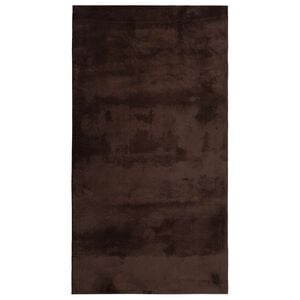 vidaXL Medium Pile Soft and Washable Rug HUARTE Brown 60 x 110 cm
