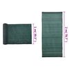 vidaXL Privacy Net HDPE 2x25 m Green