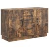 vidaXL Sideboard Smoked Oak 89 x 34.5 x 57 cm Engineered Wood