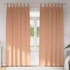 vidaXL Blackout Curtains with Rings 2 pcs Light Brown 260 x 140 cm
