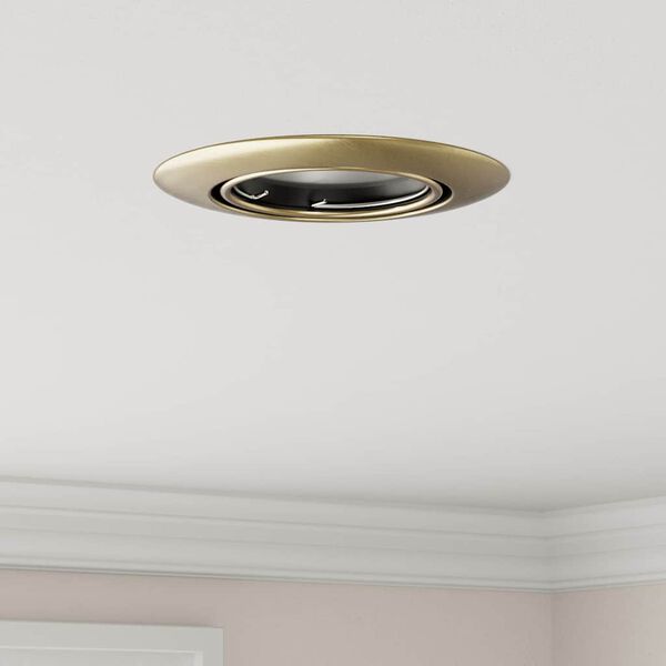 vidaXL Spotlight 24 pcs Brass 9 x 9 x 2.5 cm Metal