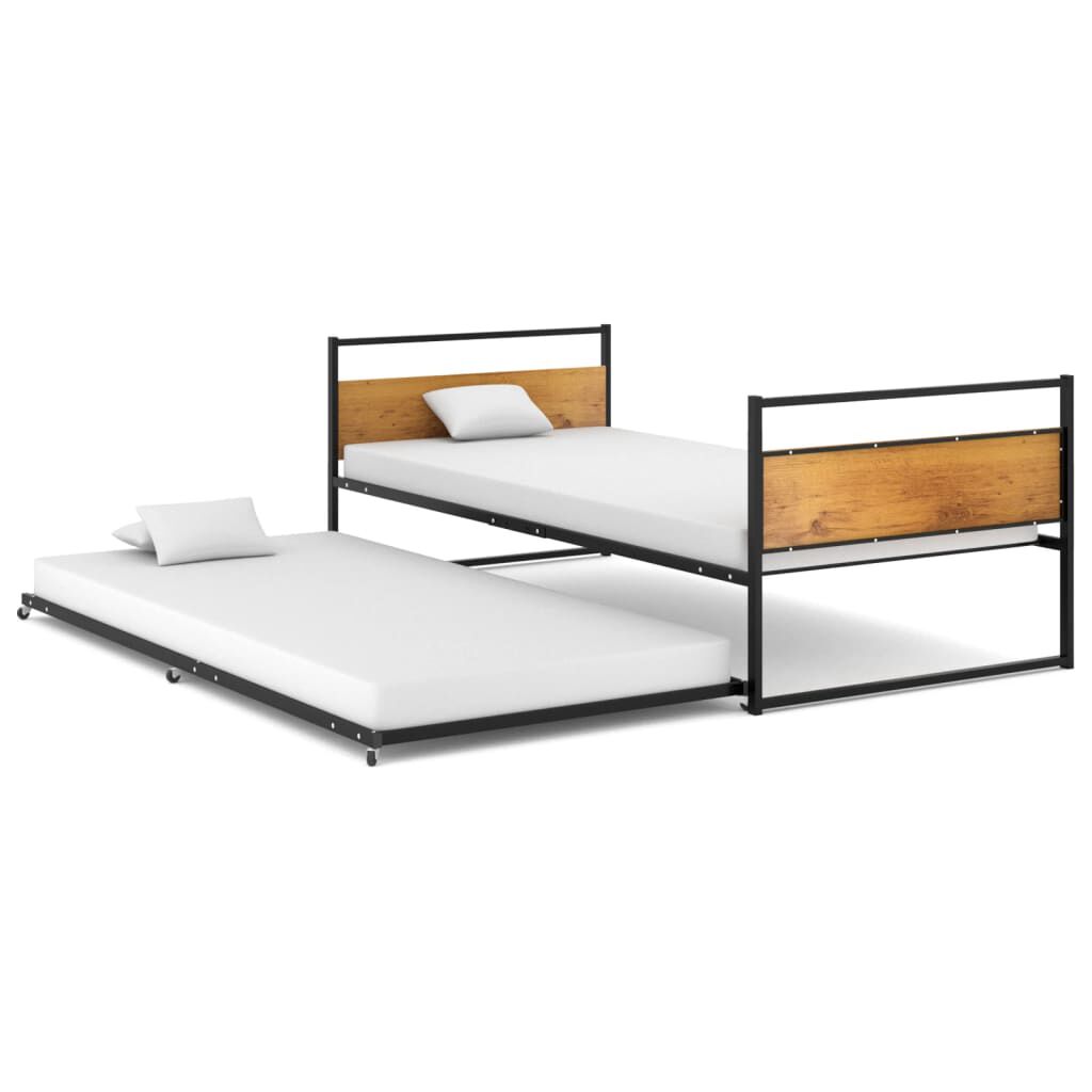 Twin mattress and shop bed frame set