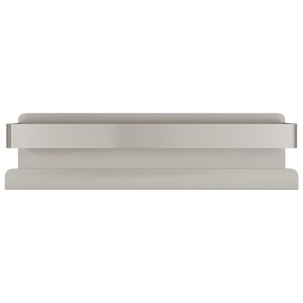 vidaXL Shower Shelf 23x6.5x6 cm Brushed 304 Stainless Steel