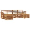 vidaXL Sofa Sets 6 pcs Natural Solid Acacia Wood
