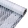 vidaXL Leno Tarpaulin 260 g/m&sup2; 2x4 m White