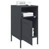 vidaXL Bedside Cabinets 2 pcs Anthracite 36x39x68 cm Steel