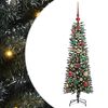 vidaXL Artificial Christmas Tree with 150 LEDs with Stand Green 120 cm