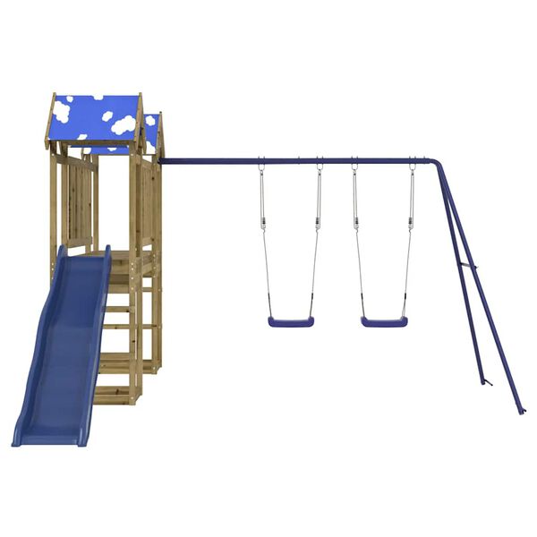 vidaXL Outdoor Playset Impregnated Wood Pine