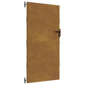 vidaXL Garden Gate 85x200 cm Corten Steel