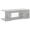 vidaXL TV Cabinet | Concrete grey | Engineered wood | 90x39x30 cm | TV Cabinet