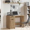 vidaXL Desk Artisan Oak 100x50x75 cm Engineered Wood