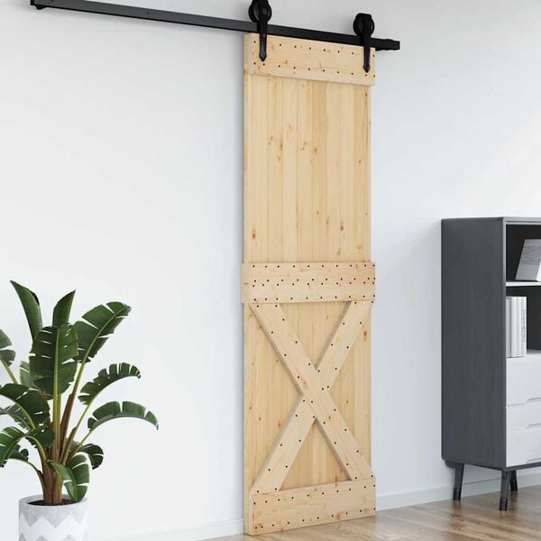 vidaXL Door NARVIK 70x210 cm Solid Wood Pine