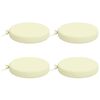 vidaXL 4-Piece Seat Cushions SOEST 4 pcs 100% Polyester Cream