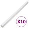 vidaXL Cable Trunking 150x50 mm 10 m PVC